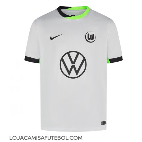 Camisa de Futebol Wolfsburg Equipamento Alternativo 2024-25 Manga Curta